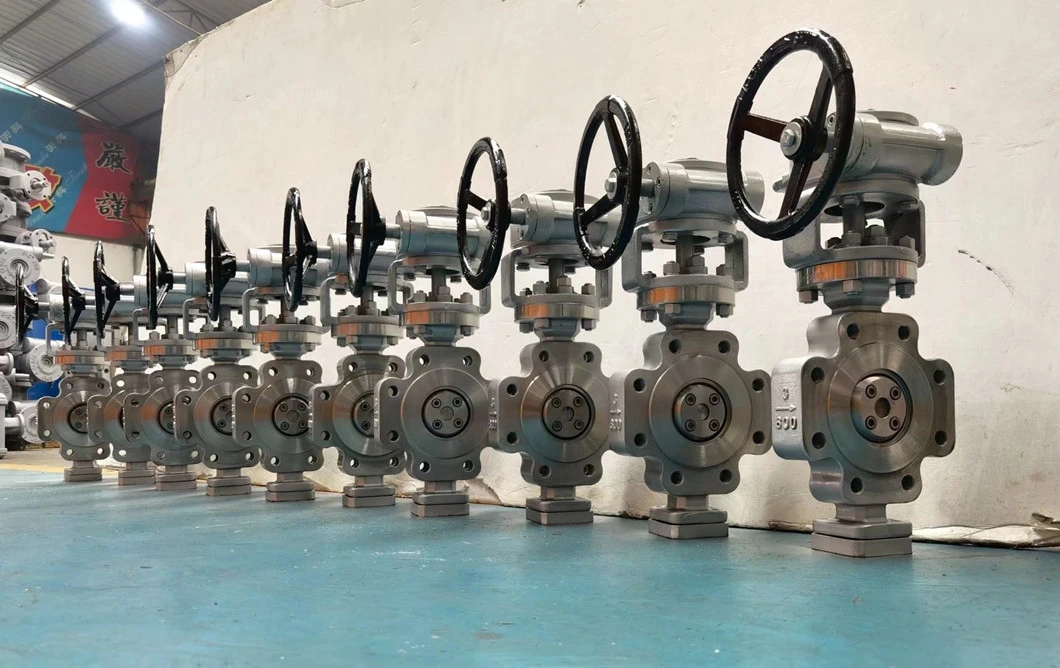 High Performance Worm Gear Stainless Steel Flange Butterfly Valve