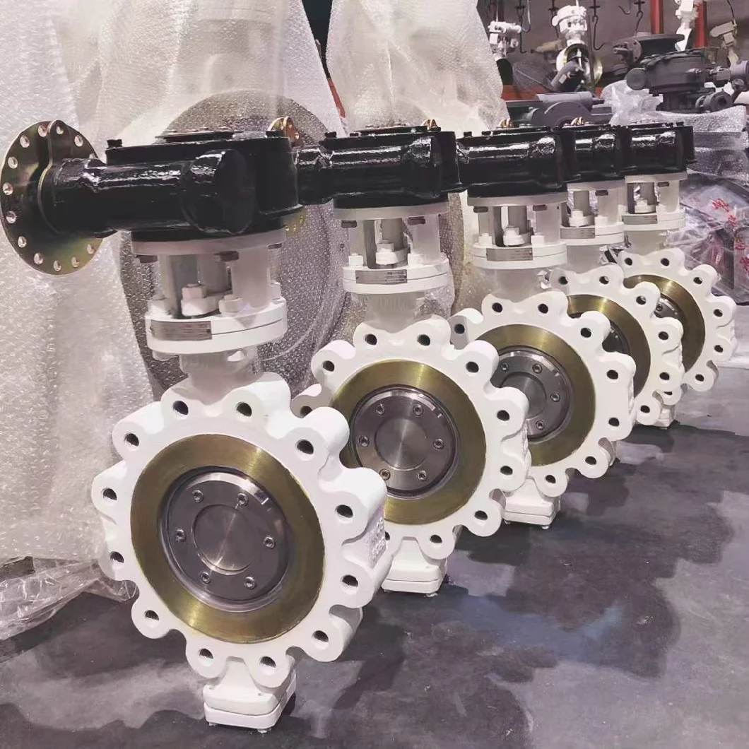 API609 Metal Seated Stainless Steel Triple Offset Butterfly Valves with Lug Type