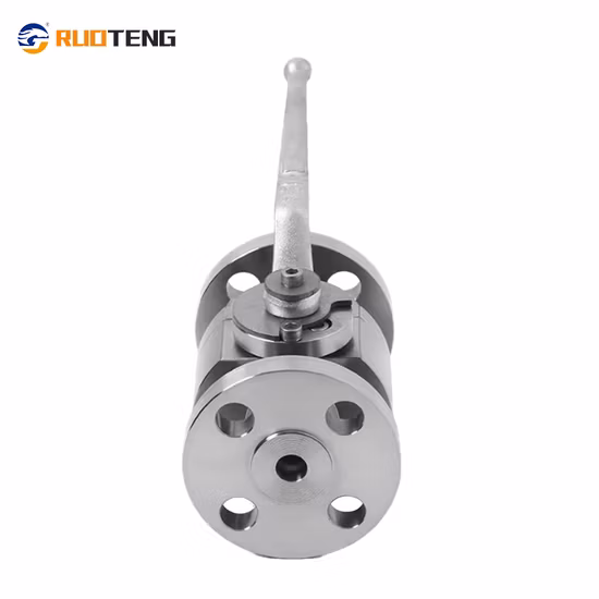 Válvula de bola flotante de puerto completo de acero inoxidable forjado con brida de alta presión 900lb API 6D