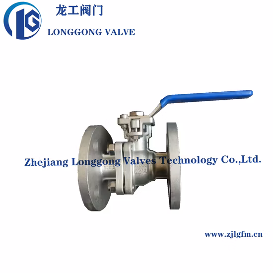 Protección contra incendios Wcb CF8 CF8m Acero fundido Válvula de bola flotante de 2 piezas